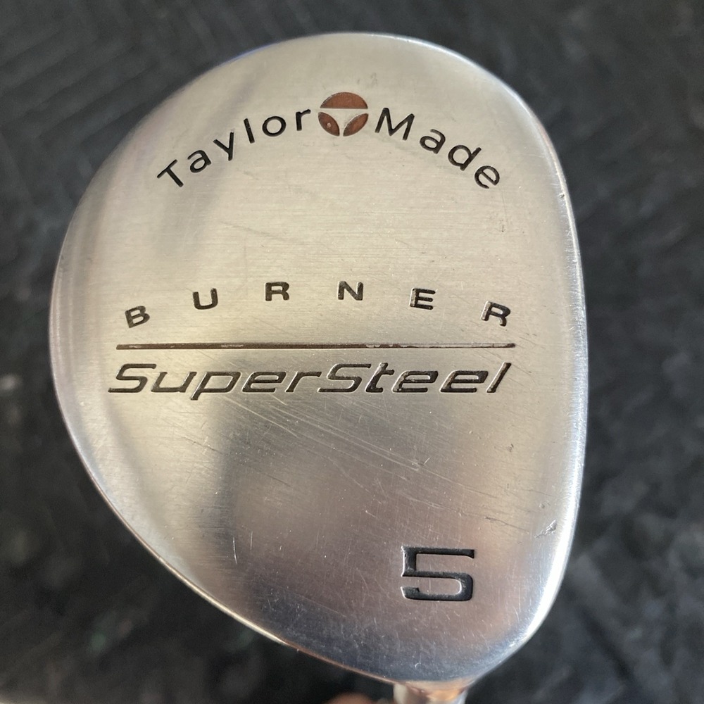 Vintage TaylorMade Burner SuperSteel 5 Wood Men 41.5" Copper RH R80 Graphite